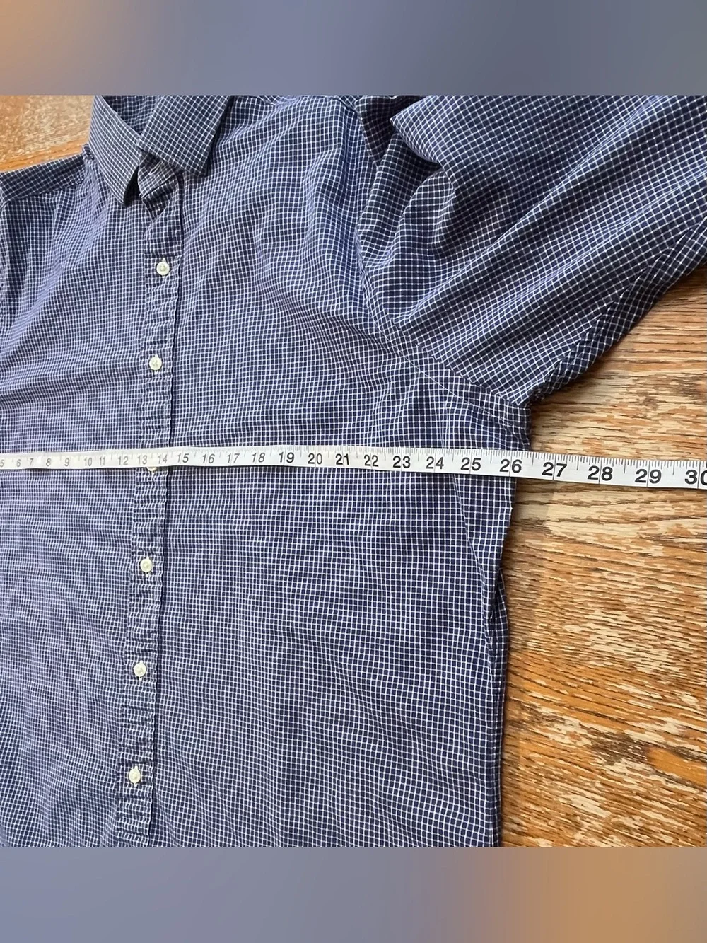 Vintage Polo Ralph Lauren Regent Classic Fit Gingham Check Shirt. 17 34/35-XL
